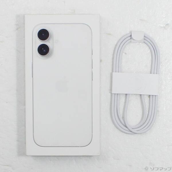 〔中古〕Apple(アップル) iPhone16 128GB ホワイト MYDR3J／A SIMフリー〔368-ud〕 |  | 04