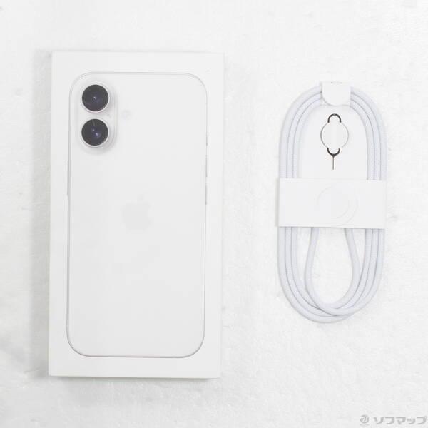 〔中古〕Apple(アップル) iPhone16 128GB ホワイト MYDR3J／A SIMフリー〔352-ud〕 |  | 04