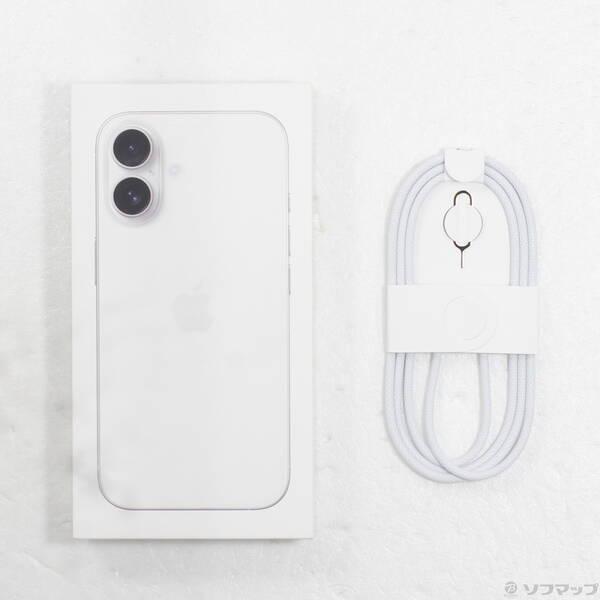 〔中古〕Apple(アップル) iPhone16 128GB ホワイト MYDR3J／A SIMフリー〔305-ud〕 |  | 04