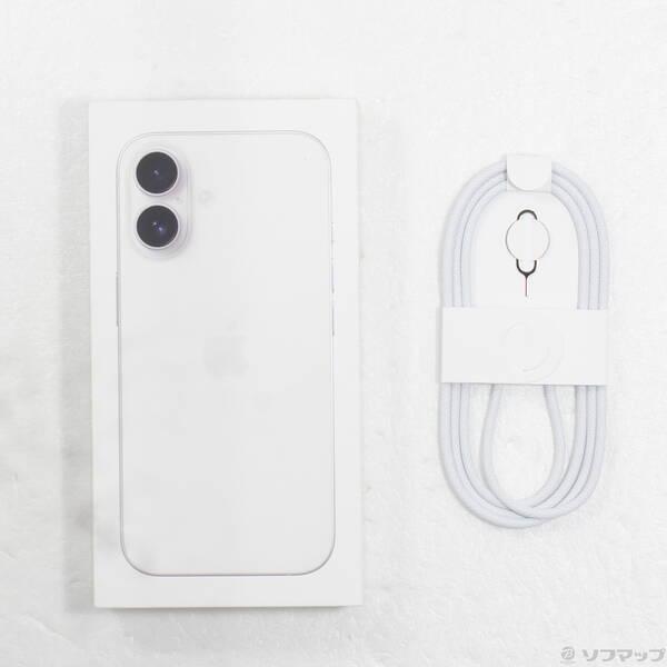 〔中古〕Apple(アップル) iPhone16 128GB ホワイト MYDR3J／A SIMフリー〔295-ud〕 |  | 04