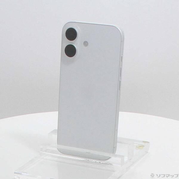 〔中古〕Apple(アップル) iPhone16 128GB ホワイト MYDR3J／A SIMフリー〔348-ud〕 | 