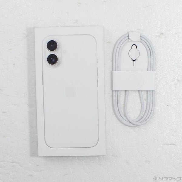 〔中古〕Apple(アップル) iPhone16 128GB ホワイト MYDR3J／A SIMフリー〔348-ud〕 |  | 04