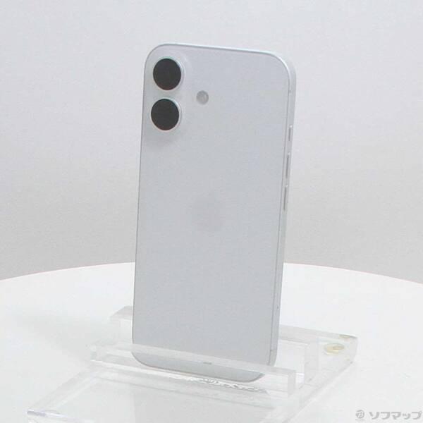 〔中古〕Apple(アップル) iPhone16 128GB ホワイト MYDR3J／A SIMフリー〔276-ud〕 | 