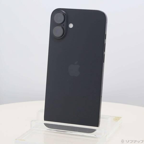 〔中古〕Apple(アップル) iPhone16 Plus 128GB ブラック MXVA3J／A SIMフリー〔371-ud〕 | 