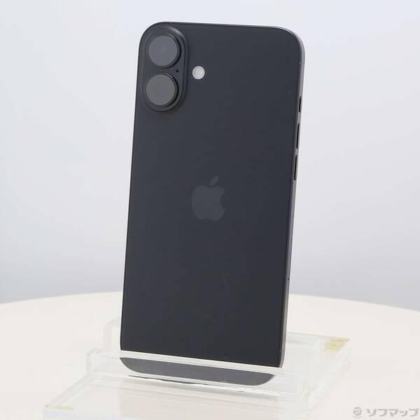 〔中古〕Apple(アップル) iPhone16 Plus 128GB ブラック MXVA3J／A SIMフリー〔276-ud〕 | 