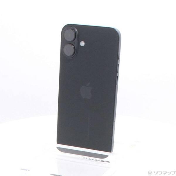 〔中古〕Apple(アップル) iPhone16 Plus 128GB ブラック MXVA3J／A SIMフリー〔349-ud〕 | 