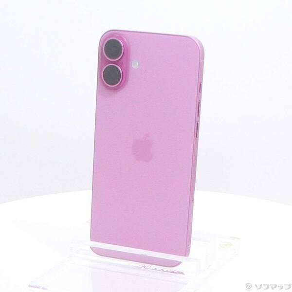 〔中古〕Apple(アップル) iPhone16 Plus 128GB ピンク MXVD3J／A SIMフリー〔348-ud〕 | 