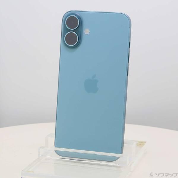 〔中古〕Apple(アップル) iPhone16 Plus 128GB ティール MXVF3J／A SIMフリー〔251-ud〕 | 