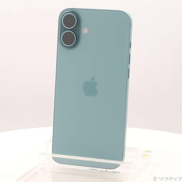 〔中古〕Apple(アップル) iPhone16 Plus 128GB ティール MXVF3J／A SIMフリー〔344-ud〕 | 