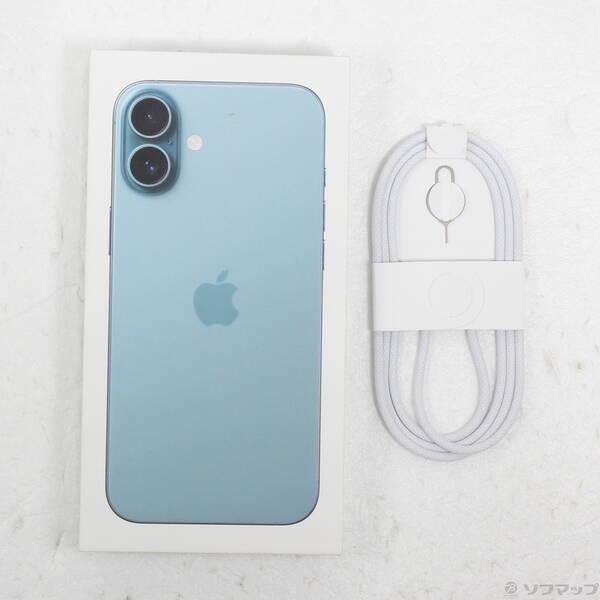 〔中古〕Apple(アップル) iPhone16 Plus 128GB ティール MXVF3J／A SIMフリー〔377-ud〕 |  | 04