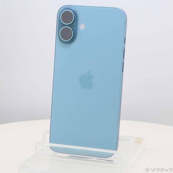 〔中古〕Apple(アップル) iPhone16 Plus 128GB ティール MXVF3J／A SIMフリー〔349-ud〕 | 
