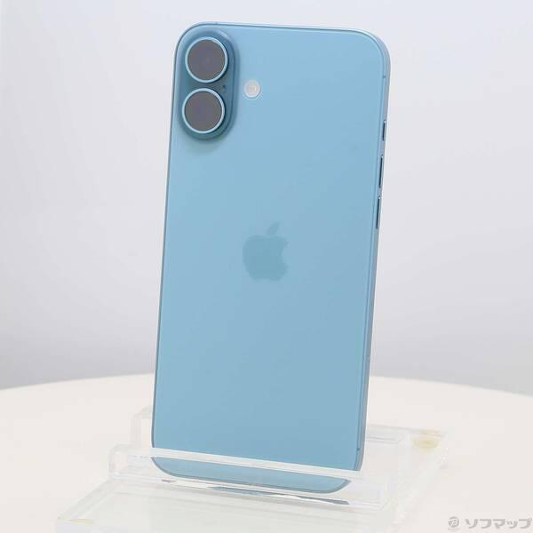 〔中古〕Apple(アップル) iPhone16 Plus 128GB ティール MXVF3J／A SIMフリー〔262-ud〕 | 