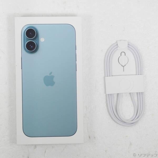 〔中古〕Apple(アップル) iPhone16 Plus 128GB ティール MXVF3J／A SIMフリー〔262-ud〕 |  | 04