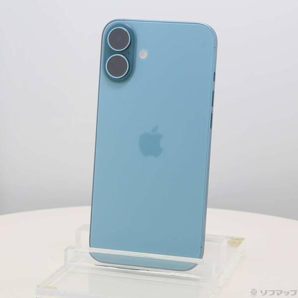 〔中古〕Apple(アップル) iPhone16 Plus 128GB ティール MXVF3J／A SIMフリー〔262-ud〕 | 