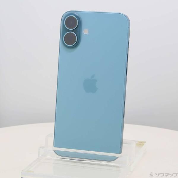 〔中古〕Apple(アップル) iPhone16 Plus 128GB ティール MXVF3J／A SIMフリー〔344-ud〕 | 