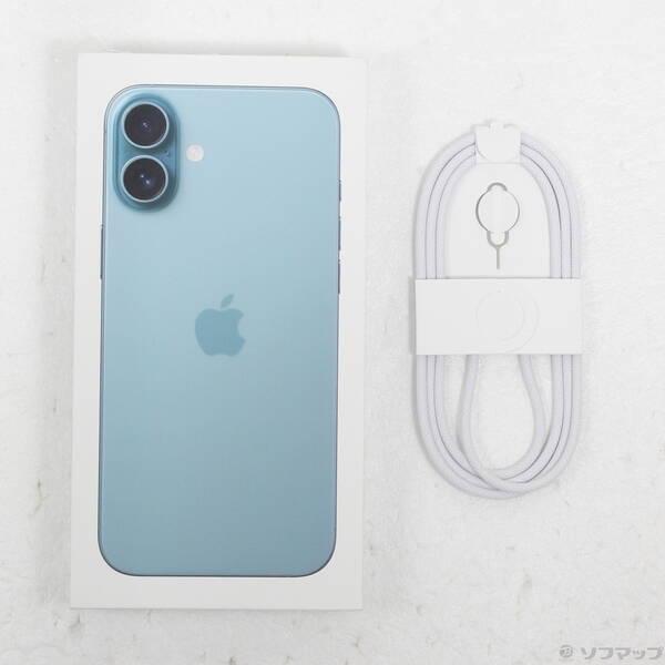 〔中古〕Apple(アップル) iPhone16 Plus 128GB ティール MXVF3J／A SIMフリー〔198-ud〕 |  | 04