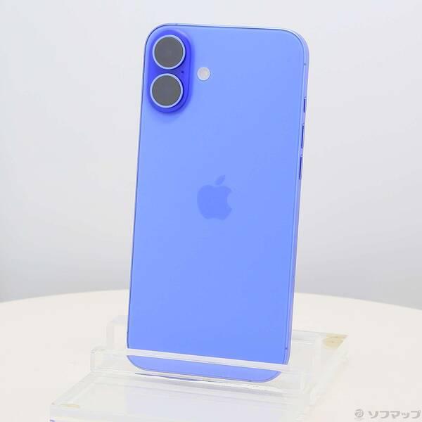 〔中古〕Apple(アップル) iPhone16 Plus 128GB ウルトラマリン MXVE3J／A SIMフリー〔352-ud〕 | 