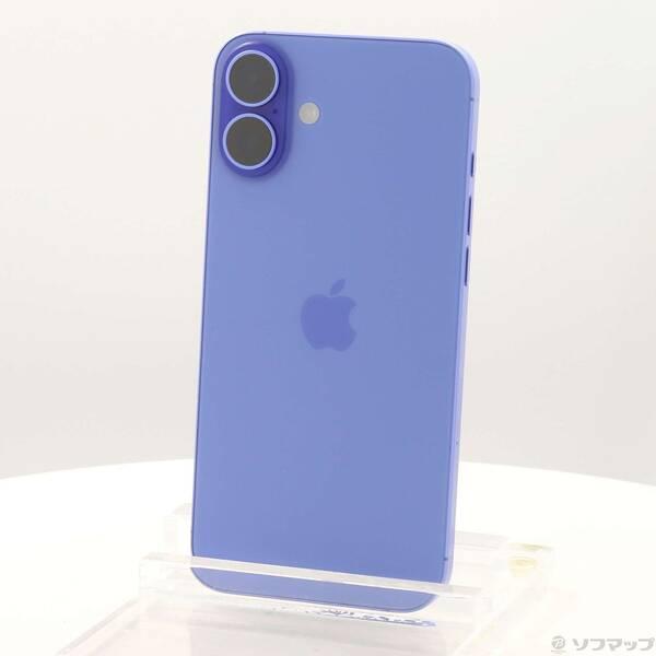 〔中古〕Apple(アップル) iPhone16 Plus 128GB ウルトラマリン MXVE3J／A SIMフリー〔368-ud〕 | 