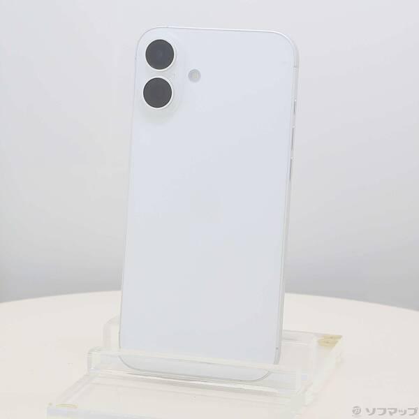 〔中古〕Apple(アップル) iPhone16 Plus 128GB ホワイト MXVC3J／A SIMフリー〔295-ud〕 | 