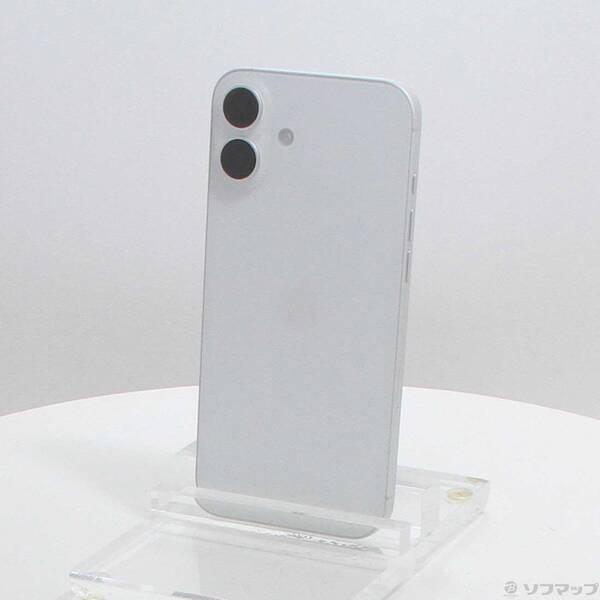 〔中古〕Apple(アップル) iPhone16 Plus 128GB ホワイト MXVC3J／A SIMフリー〔269-ud〕 | 