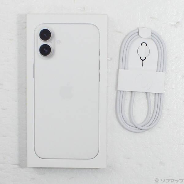 〔中古〕Apple(アップル) iPhone16 Plus 128GB ホワイト MXVC3J／A SIMフリー〔269-ud〕 |  | 04