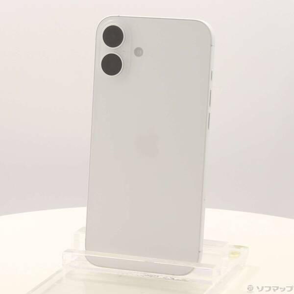 〔中古〕Apple(アップル) iPhone16 Plus 128GB ホワイト MXVC3J／A SIMフリー〔349-ud〕 | 