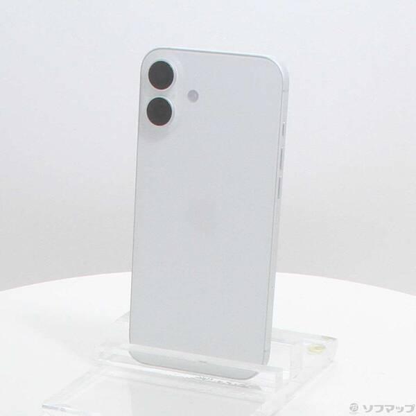 〔中古〕Apple(アップル) iPhone16 Plus 128GB ホワイト MXVC3J／A SIMフリー〔269-ud〕 | 
