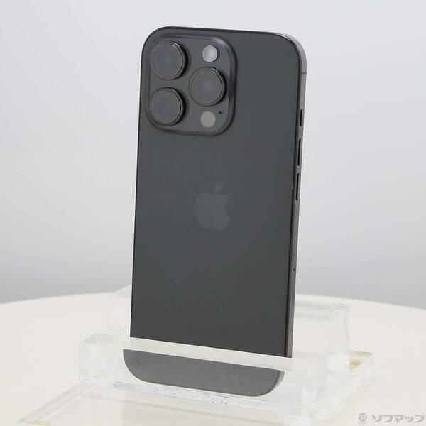 〔中古〕Apple(アップル) iPhone16 Pro 256GB ブラックチタニウム MYN03J／A SIMフリー〔196-ud〕 | 
