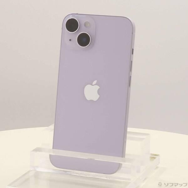 〔中古〕Apple(アップル) iPhone14 256GB パープル MPW93J／A SIMフリー〔295-ud〕 | 