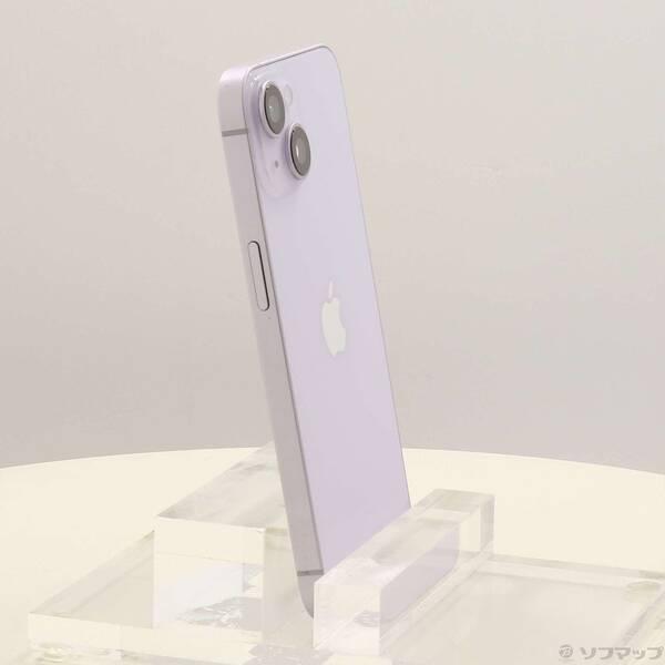 〔中古〕Apple(アップル) iPhone14 256GB パープル MPW93J／A SIMフリー〔295-ud〕 |  | 03