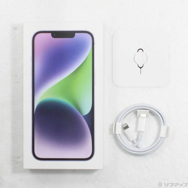 〔中古〕Apple(アップル) iPhone14 256GB パープル MPW93J／A SIMフリー〔295-ud〕 |  | 04