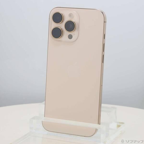 〔中古〕Apple(アップル) iPhone16 Pro Max 256GB デザートチタニウム MYWJ3J／A SIMフリー〔262-ud〕 | 