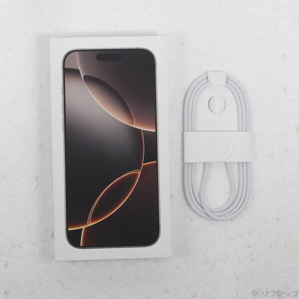 〔中古〕Apple(アップル) iPhone16 Pro Max 256GB デザートチタニウム MYWJ3J／A SIMフリー〔262-ud〕 |  | 04