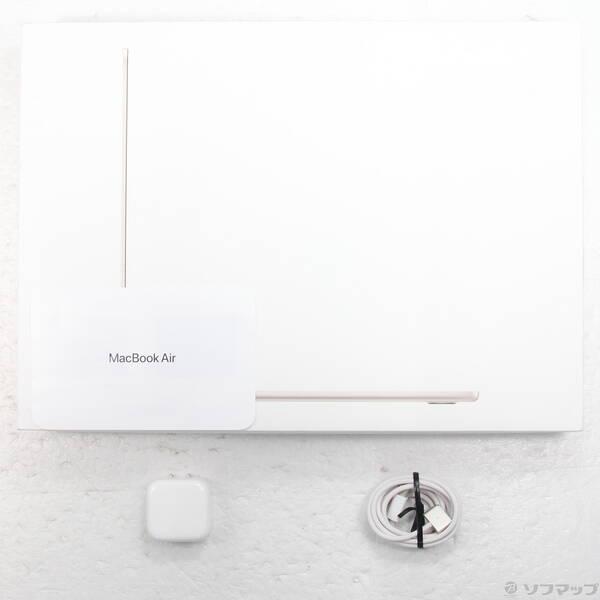 〔中古〕Apple(アップル) MacBook Air 15.3-inch Early-2026 MDVF4J／A Apple M5 10コアCPU_8コアGPU 24GB SSD1TB スターライト 〔26.3 Tahoe〕〔258-ud〕 |  | 04