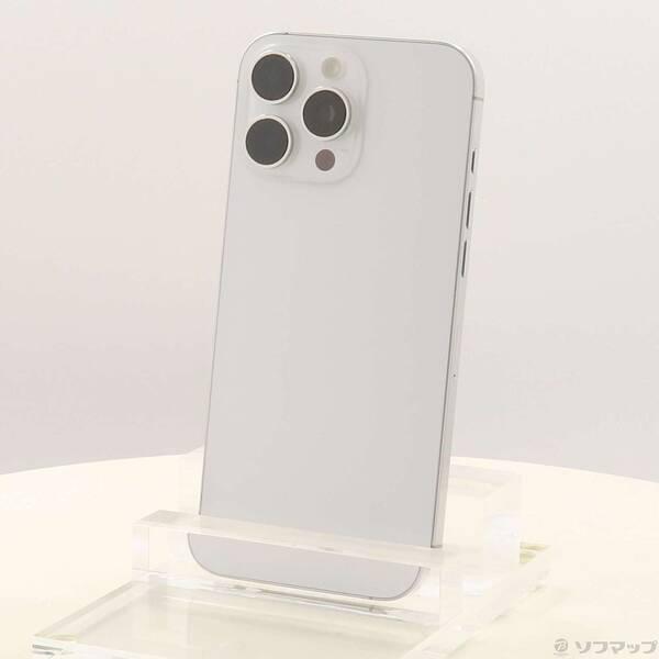 〔中古〕Apple(アップル) iPhone16 Pro Max 256GB ホワイトチタニウム MYWH3J／A SIMフリー〔377-ud〕 | 