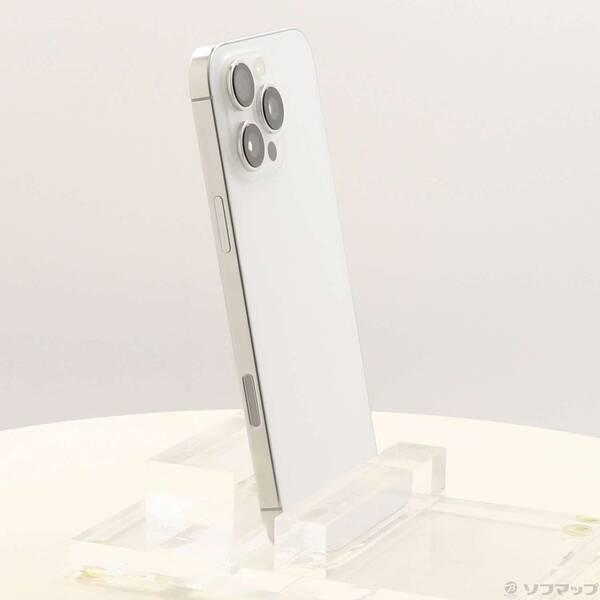 〔中古〕Apple(アップル) iPhone16 Pro Max 256GB ホワイトチタニウム MYWH3J／A SIMフリー〔377-ud〕 |  | 03