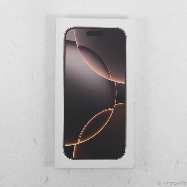 〔中古〕Apple(アップル) iPhone16 Pro 256GB デザートチタニウム MYN23J／A SIMフリー〔348-ud〕 |  | 04