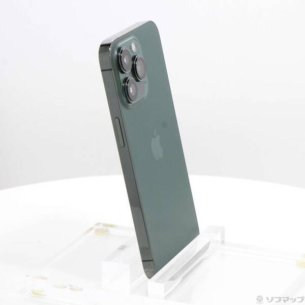 〔中古〕Apple(アップル) iPhone13 Pro 256GB アルパイングリーン MNDY3J／A SIMフリー〔295-ud〕 |  | 03