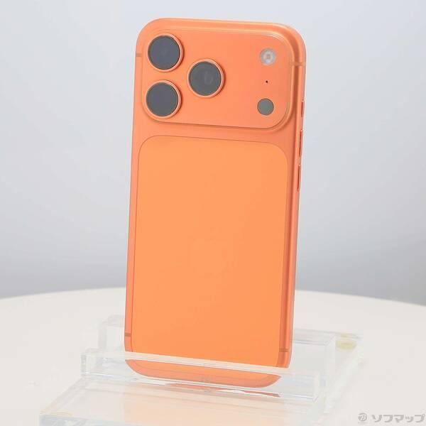 〔中古〕Apple(アップル) iPhone17 Pro 256GB コズミックオレンジ MG864J／A SIMフリー〔198-ud〕 | 