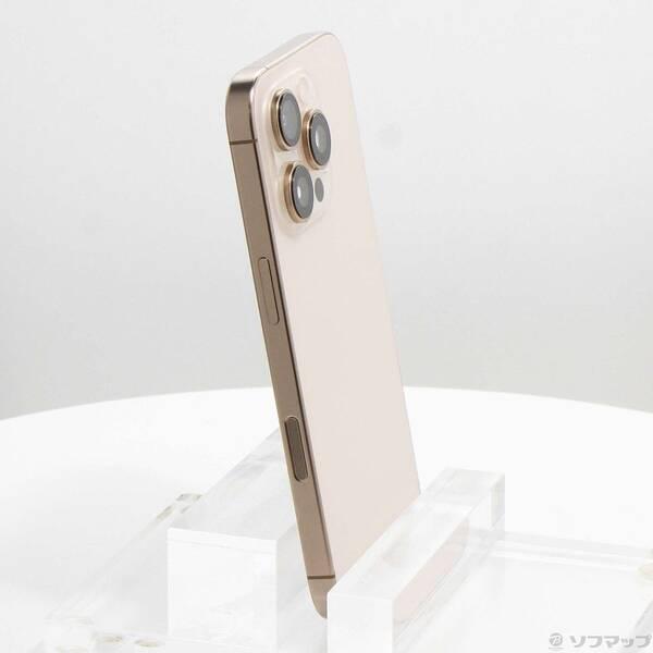 〔中古〕Apple(アップル) iPhone16 Pro 256GB デザートチタニウム MYN23J／A SIMフリー〔377-ud〕 |  | 03