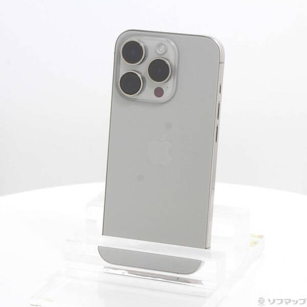 〔中古〕Apple(アップル) iPhone15 Pro 512GB ナチュラルチタニウム MTUK3J／A SIMフリー〔305-ud〕 | 