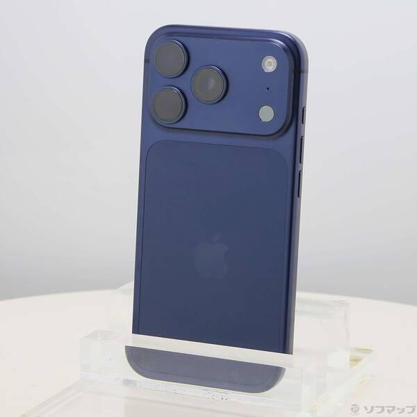 〔中古〕Apple(アップル) iPhone17 Pro 512GB ディープブルー MG8C4J／A SIMフリー〔368-ud〕 | 