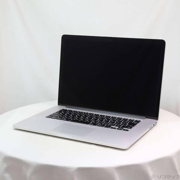 〔中古〕Apple(アップル) MacBook Pro 15-inch Late-2013 ME293J／A Core_i7 2GHz 8GB SSD256GB 〔10.15 Catalina〕〔377-ud〕 | 