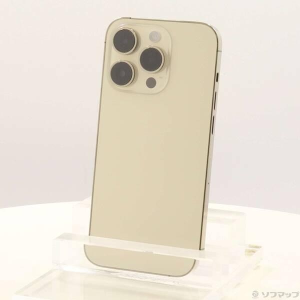 〔中古〕Apple(アップル) iPhone14 Pro 256GB ゴールド MQ173J／A SIMフリー〔276-ud〕 | 
