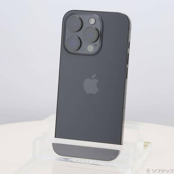 〔中古〕Apple(アップル) iPhone15 Pro 512GB ブラックチタニウム MTUH3J／A SIMフリー〔348-ud〕 | 