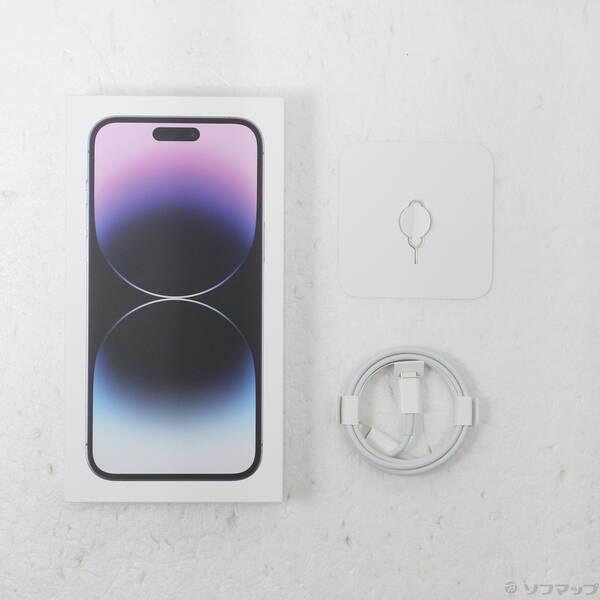 〔中古〕Apple(アップル) iPhone14 Pro Max 128GB ディープパープル MQ993J／A SIMフリー〔258-ud〕 |  | 04