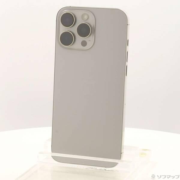 〔中古〕Apple(アップル) iPhone16 Pro Max 256GB ナチュラルチタニウム MYWK3J／A SIMフリー〔198-ud〕 | 