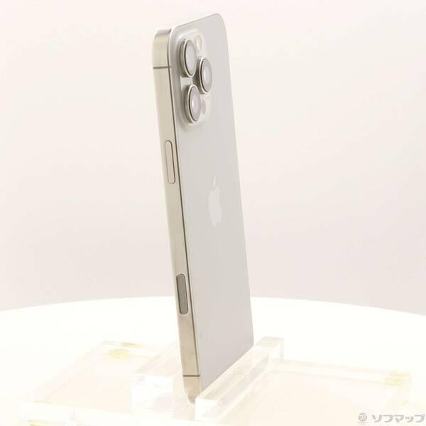 〔中古〕Apple(アップル) iPhone16 Pro Max 256GB ナチュラルチタニウム MYWK3J／A SIMフリー〔198-ud〕 |  | 03
