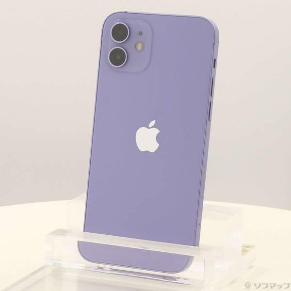 〔中古〕Apple(アップル) iPhone12 64GB パープル MJNH3J／A SIMフリー〔262-ud〕 | 