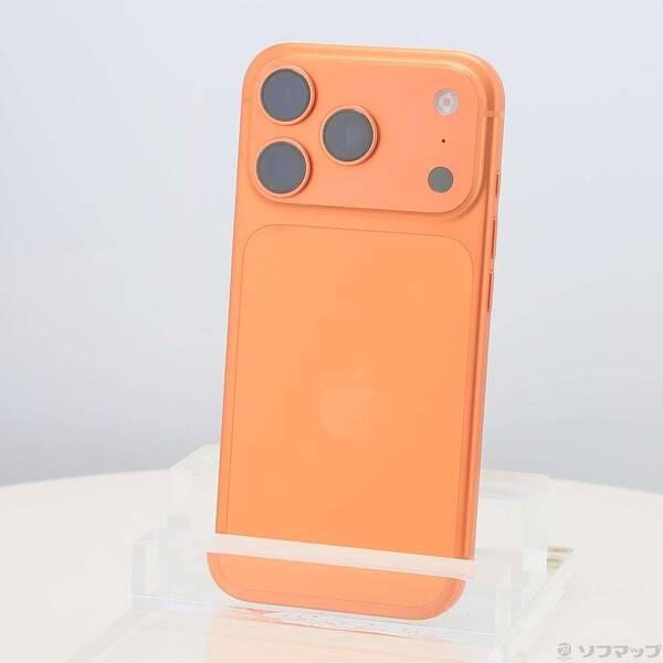 〔中古〕Apple(アップル) iPhone17 Pro 512GB コズミックオレンジ MG8A4J／A SIMフリー〔198-ud〕 | 